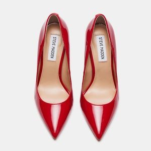 Steve Madden Red Patten Pumps - Brand New! (only worn while trying on)
